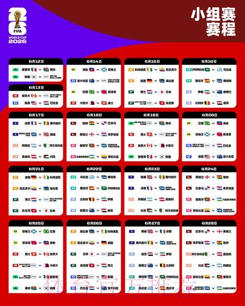 2026年世界杯比分查询官方网站更新